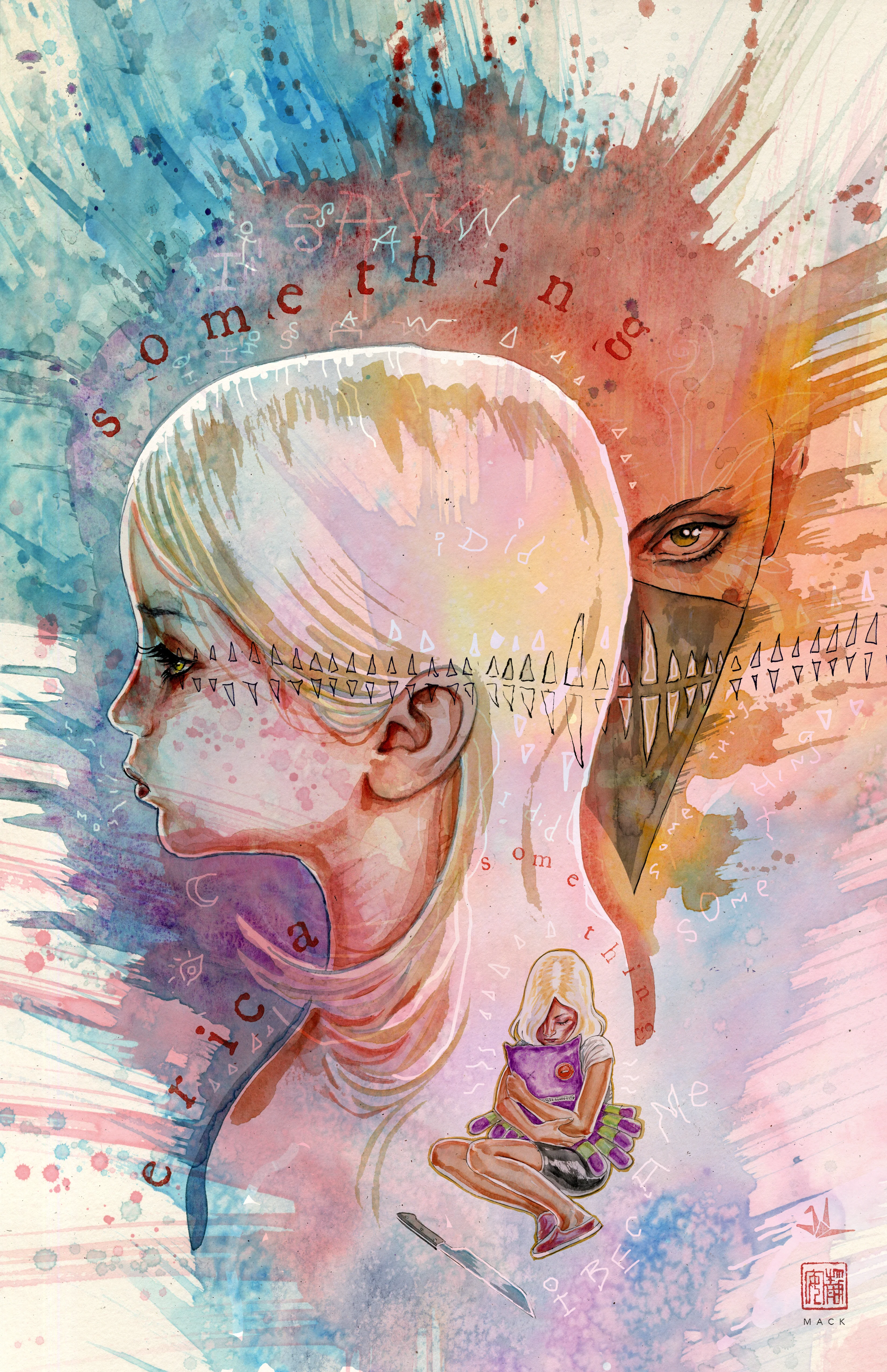 SPECIAL SET DEAL: David Mack Octo Original art + Something is Killing the Children Mack Pack #4 (#16-20) - Image 7